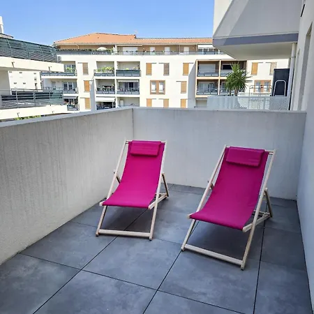 アパート Rivage D'or - 2-bedroom With Pool, Air Conditioning And Parking