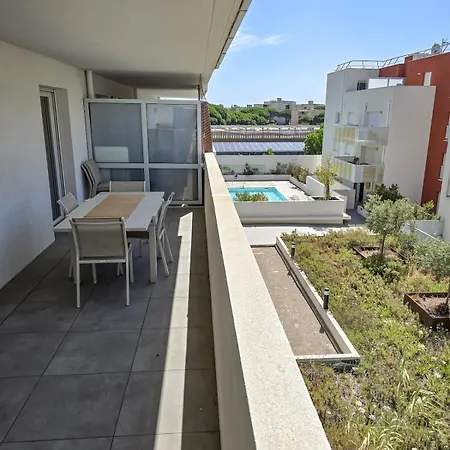 Rivage D'or - 2-bedroom With Pool, Air Conditioning And Parking Apartment *